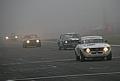 Nebelrennen am Sonnabend beim 37. AvD-Oldtimer-Grand-Prix auf dem Nürburgring. Foto: Auto-Reporter